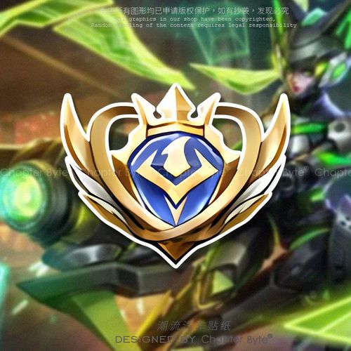 汽车贴纸王者荣耀国服最强标志国标个性创意游戏车贴电脑车身装饰
