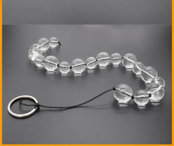 玻璃后庭拉珠长冰珠肛塞成人情趣性用品塞大号小号中号夫妻房事挑逗