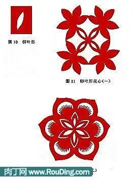 五折团花剪纸步骤图解大全 手工剪纸图片大全简单-普车都
