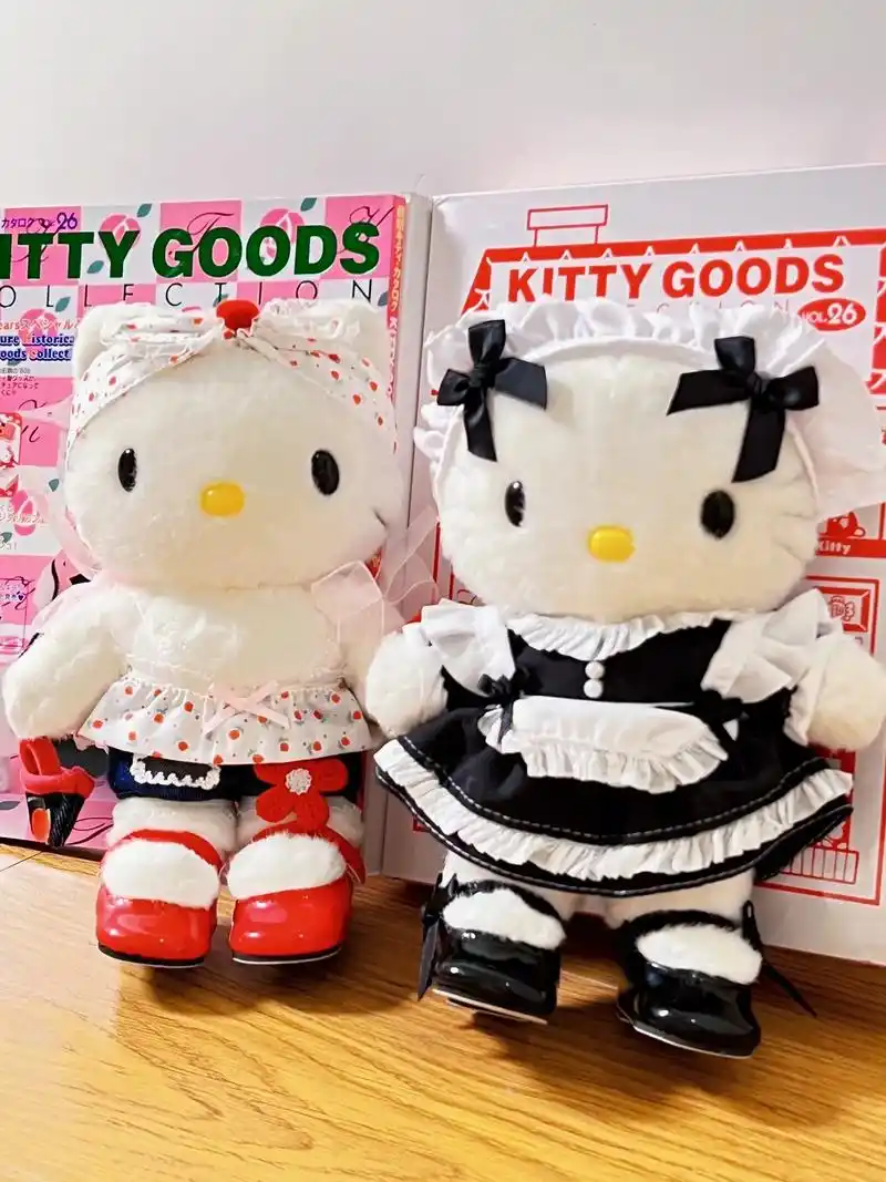 绝版中古kitty公仔玩偶.#hellokitty #三丽鸥 - 抖音