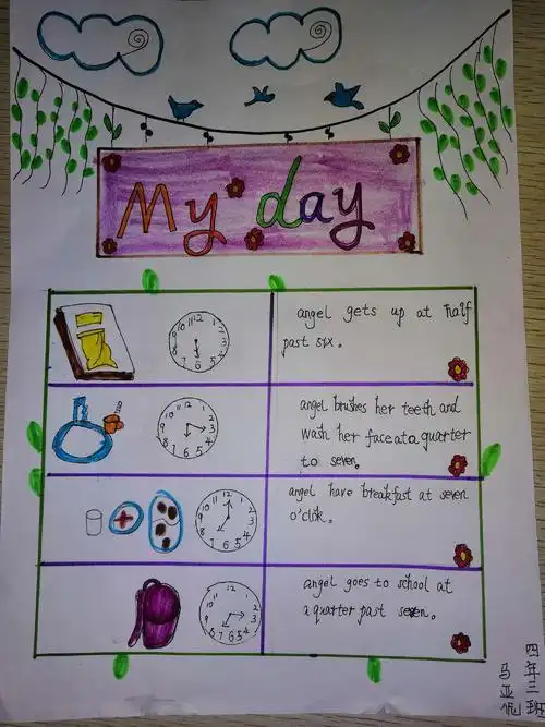 myday主题手抄报主题手抄报