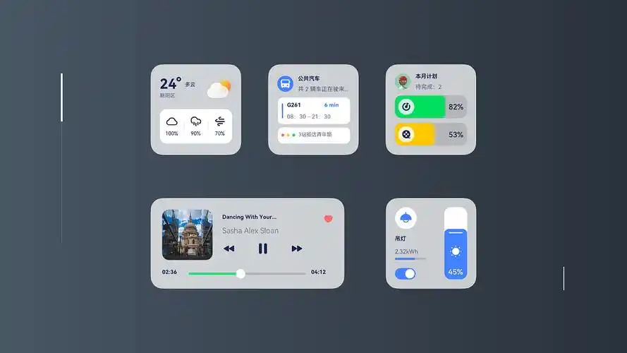 ios 15 桌面小组件