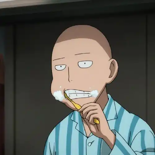 埼玉老师课堂开课啦,面对面教你刷牙技巧,你学会了吗[发芽]#一拳超人