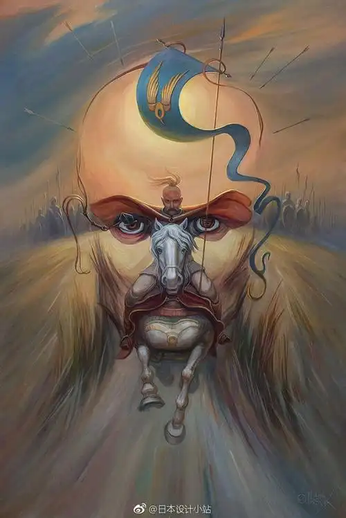 建筑师olegshuplyak隐藏在画作中的视错觉