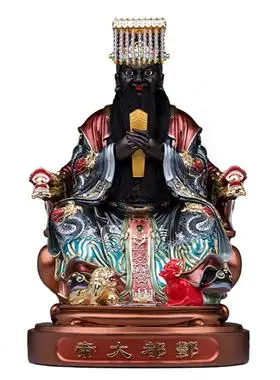树脂款三漫陀酆都大帝阎罗王北阴丰都大帝神像北太帝君阎王爷摆件