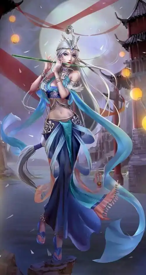 国漫《秦时明月》雪女壁纸,欢迎收藏哦