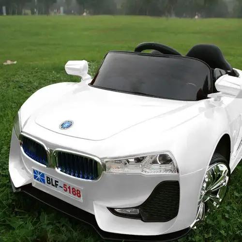 宝马儿童电动车四轮玩具车可坐人宝宝车带遥控电动汽车婴幼儿童车图片