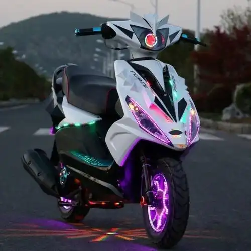 cklde2022全新款雅马哈鬼火白幽灵三代省油代步踏板125cc摩托车经典白