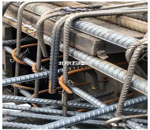 框架底梁上部钢筋机械连接方式 新型框架梁钢筋与型钢混凝土柱连接