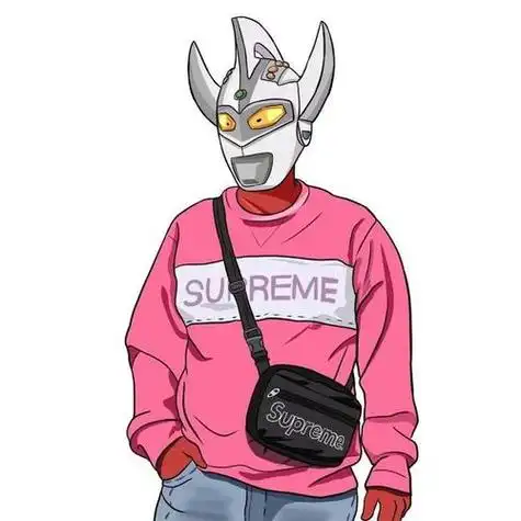 奥特曼情侣头像搞笑头像卡通 - 可爱女生头像!