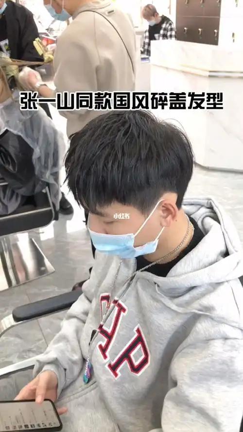 张一山同款碎盖发型