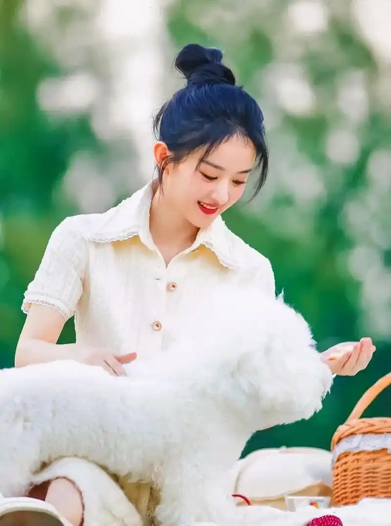 高清绿色头像#赵丽颖 #治愈系风景 - 抖音