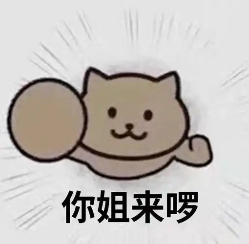 你姐来啰猫咪表情包猫咪姐来表情