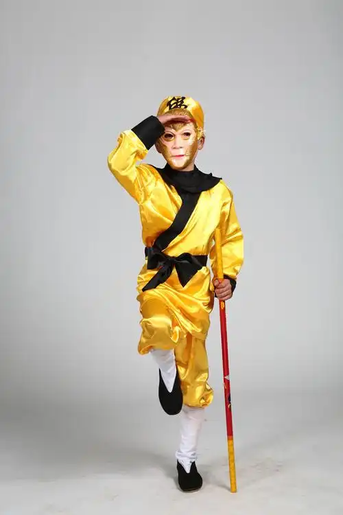 桢译孙悟空服装孙悟空的衣服儿童齐天大圣套装西游记美猴王孙行者小