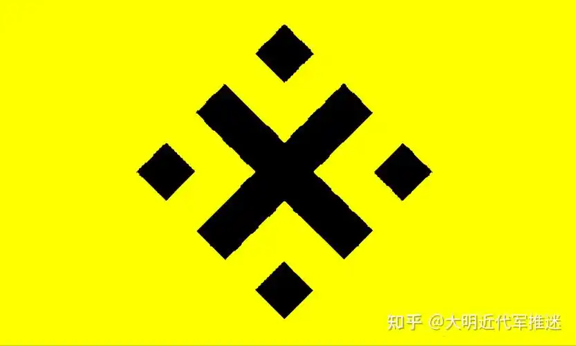 近日月旗象征战时内阁.(民族内阁)大红紫微旗象征太医院.