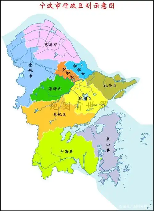 杭州市行政区划图——杭州各区县及代管县级市地名由来