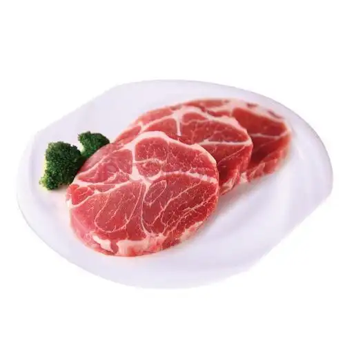 新鲜猪肉鲜猪前腿猪颈肉料理松板肉 梅花肉500gx3