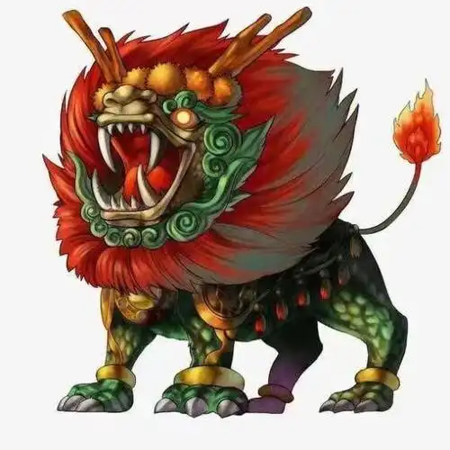 年兽是中国传统文化中的一个神话人物,据传它每年都在除夕夜出现,是一