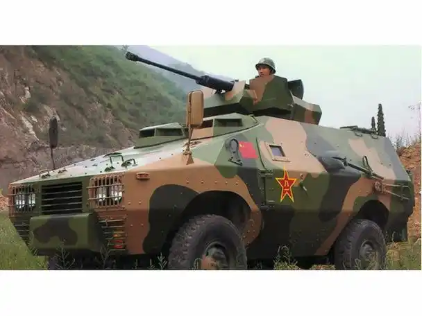 zfb05轮式装甲车