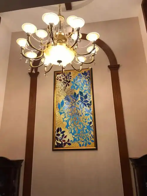 意大利马赛克艺术剪画壁画欧式玄关背景墙画