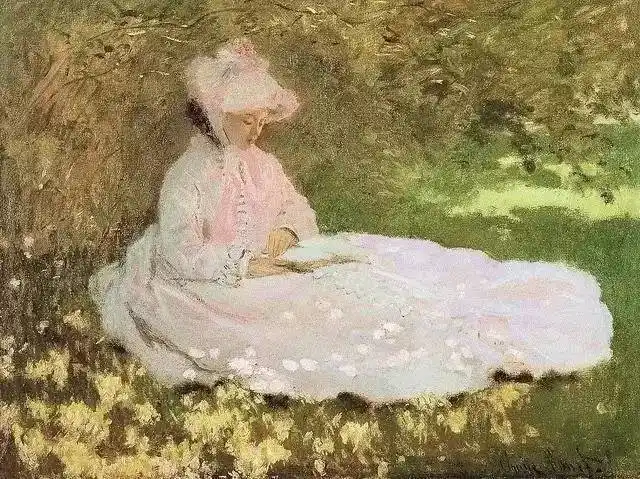 糟糠之妻卡米耶始终伴随莫奈左右,做他生活和画中唯一的女人