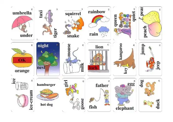 pep人教版小学英语单词三年级下册卡片(可直接打印)
