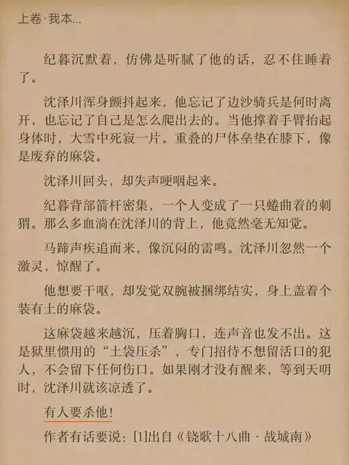 一是沈卫不是自焚,是他带锦衣卫去放火烧的,包括沈卫的信件.
