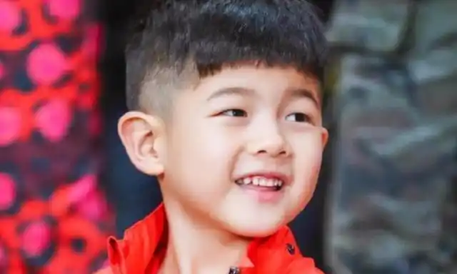 大家都知道沙俊伯小时候长得非常可爱,胡可和沙溢都十分疼爱这个大