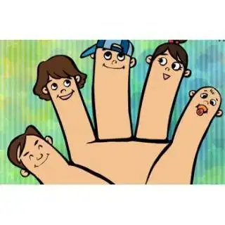 familyfinger简笔画