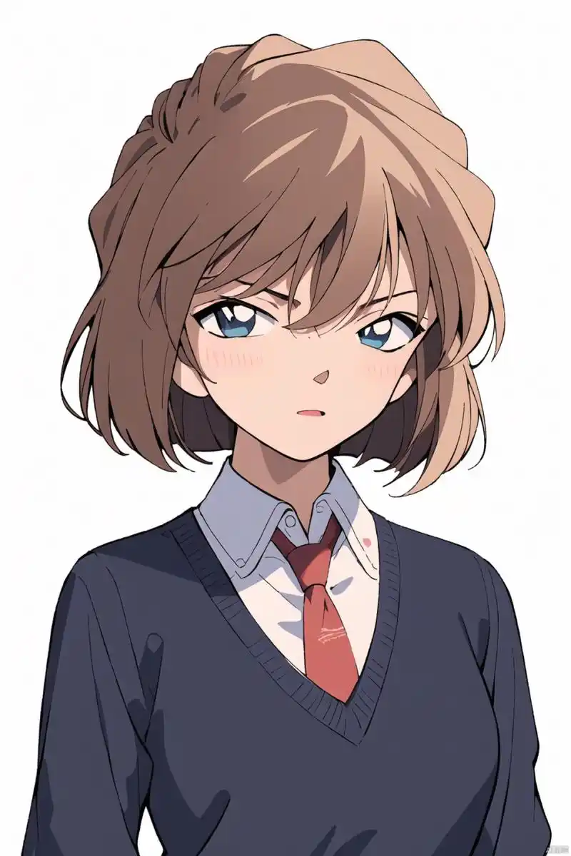 灰原哀学生装好看吗#动态连更挑战# #名侦探柯南# #灰原哀