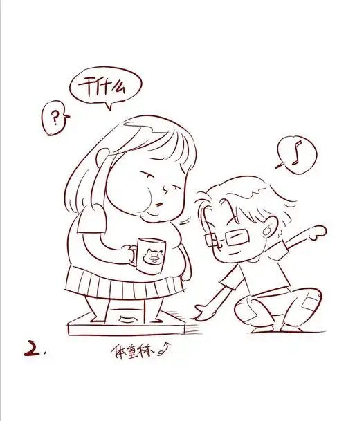 四格漫画《最佳损友》