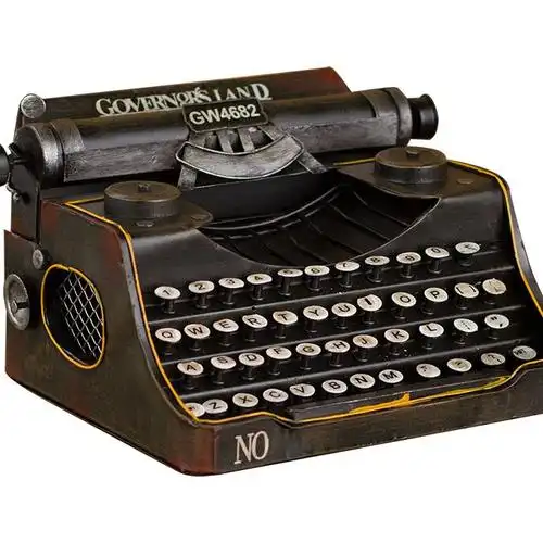 复古老式经典英文打字机模型怀旧家居书房z摆件电影道具橱窗装饰