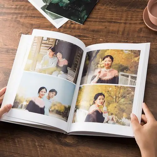 照片书定制相册本纪念册diy手工制作成书本情侣恋爱写真礼物影集