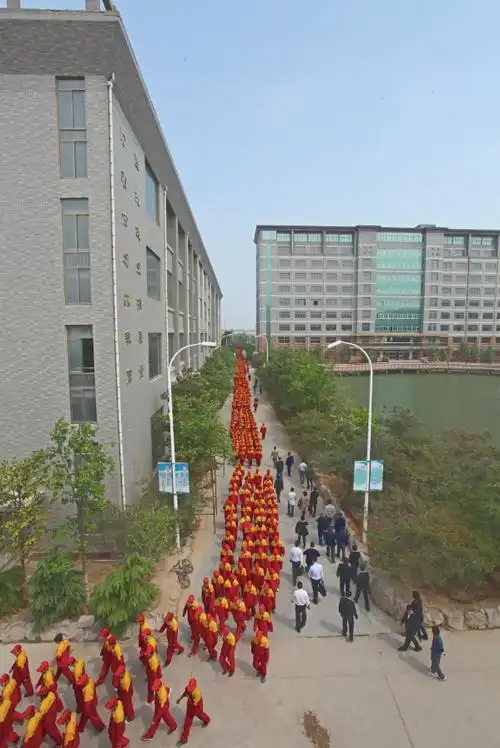 山东蓝翔技师学院校园游记之湖畔有感_腾讯新闻