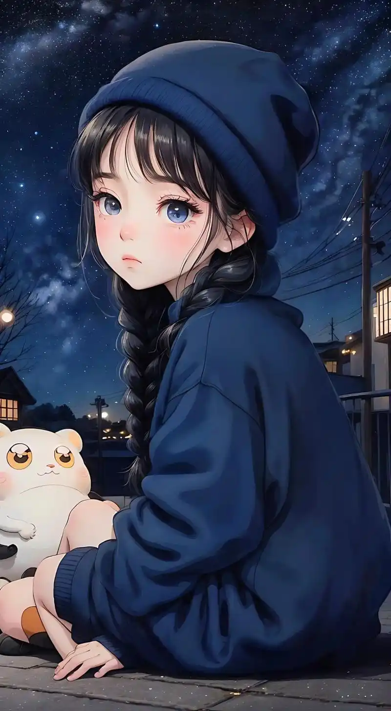 图文热点来了 #ai绘画 #漫画女孩 #治愈系 #手机墙纸 - 抖音