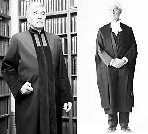 扔掉300年假发套   黑色长袍,白色发套,这是300年来英国法官的标志性"