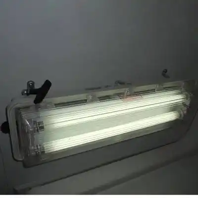 byd705防爆防腐防尘全塑双管荧光灯led2×18w应急吸顶灯
