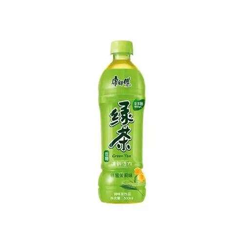 康师傅绿茶低糖蜂蜜茉莉500ml瓶装饮料饮品整箱茶饮料