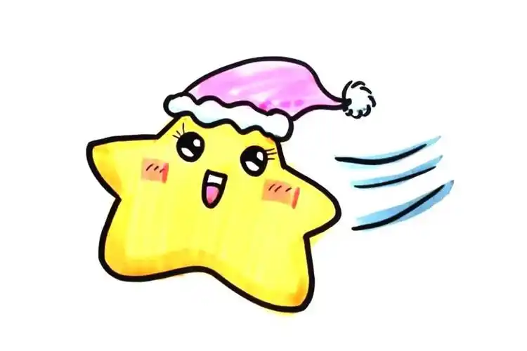 太空简笔画星星 太空的简笔画法-图片大观-奇异网