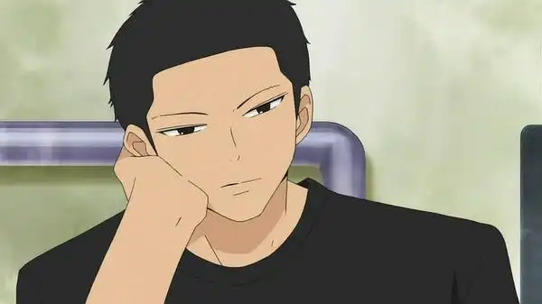 小平头面瘫男t-t