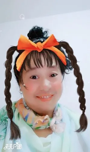 我自拍的大头贴.