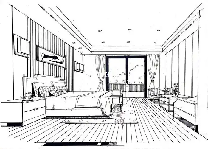 工具:v7,斯塔马克笔#室内设计代画效果图  #室内效果图  #室内设计