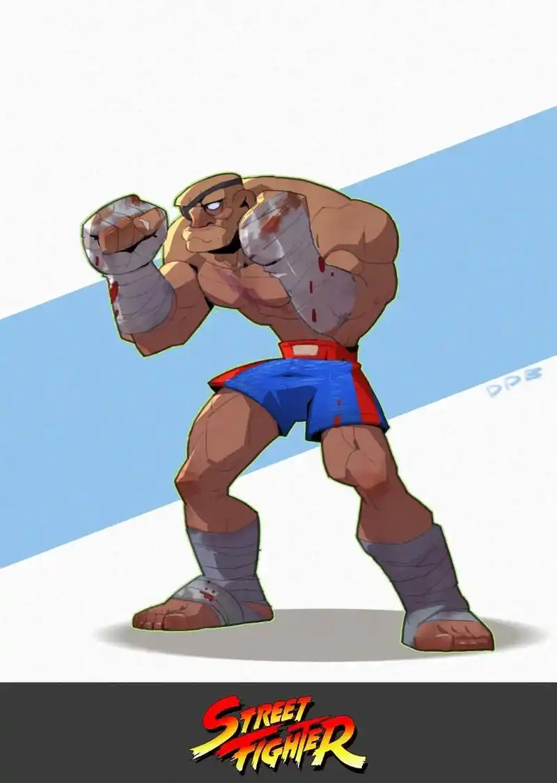 街霸人物同人设计,装备设计.#画画 #板绘 #插画 #一起学 - 抖音