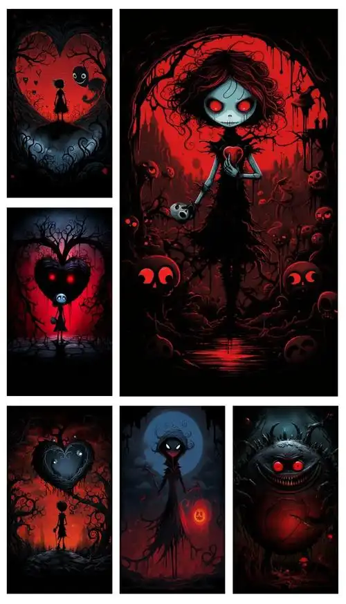 🌑哥特暗黑风格画集🖤