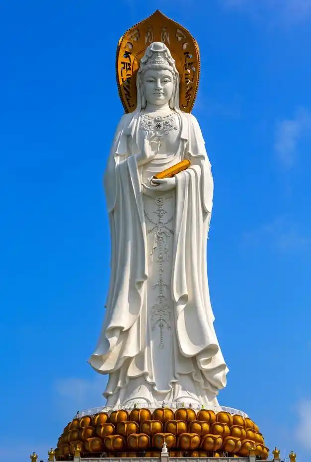 三亚南海观音菩萨 南山海上观音菩萨 画像 挂像 佛像 一张也定做