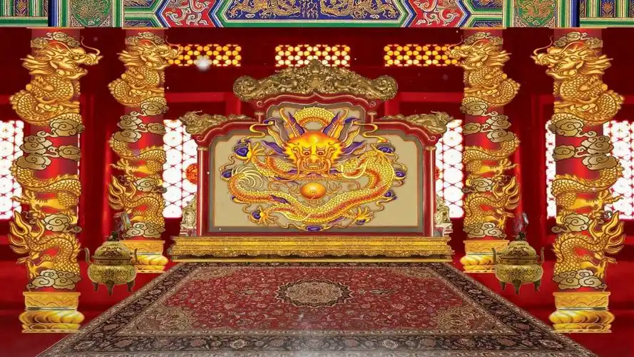 金銮殿皇帝殿金殿_1920x1080_高清视频素材下载(编号:2503608)_舞台