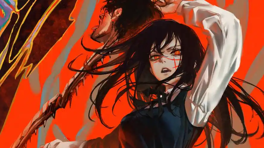 电锯人 链锯人 chainsaw man 三鹰朝 三鹰亚砂 战争恶魔 war devil 4k