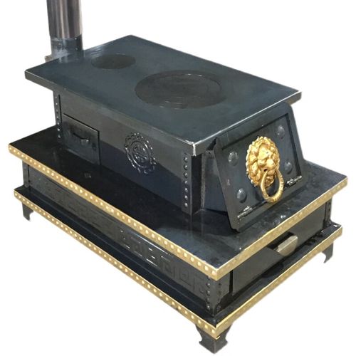 妙普乐材火炉灶取暖室内 藏式柴火炉家用农村烤火炉室内铁炉子柴火灶