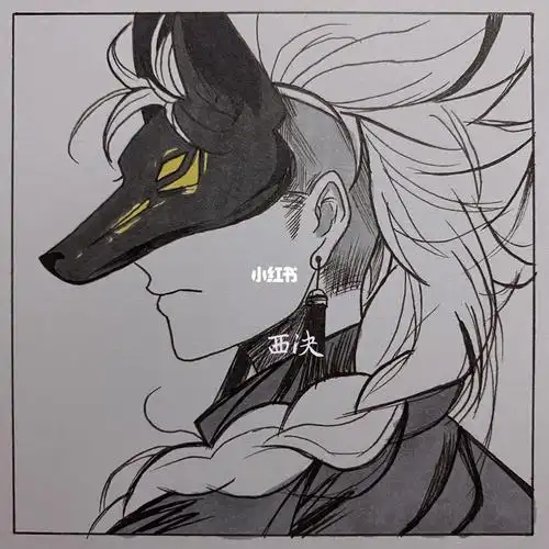 马克笔手绘光遇龙骨教程