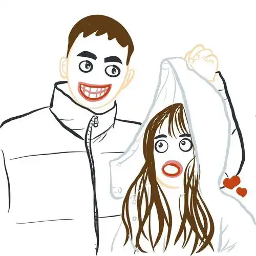搞怪情侣头像